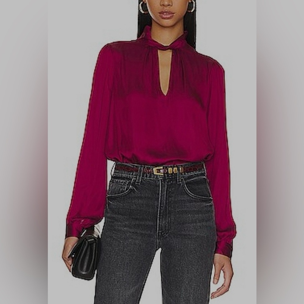 Paige Ceres Top With Twisted Keyhole Front NWT